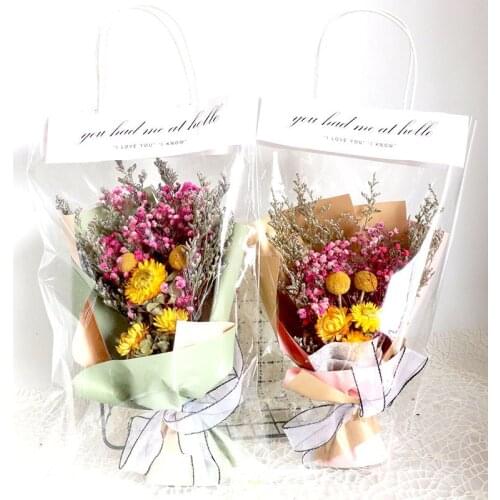 Eternal Flower Gift Box Flower Dried Flower Bouquet Real Flower Valentines Day Gift Creative Flowers Home Decoration Wholesal