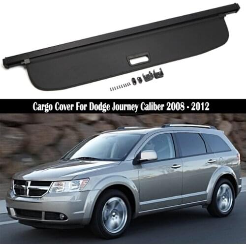 High quality Auto Rear Cargo Cover For Dodge Journey Caliber JCUV 2008-2012 privacy Trunk Screen Security Shield shade