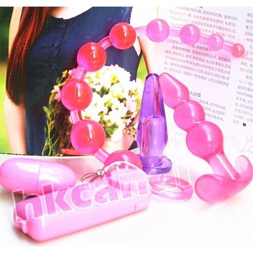 Jump Egg Vibrator Sets 4pcs sexy nightlife unisex anchor backyard Stimulating Butt Plug g-spot Massager Anal Bullet gay sex Toys