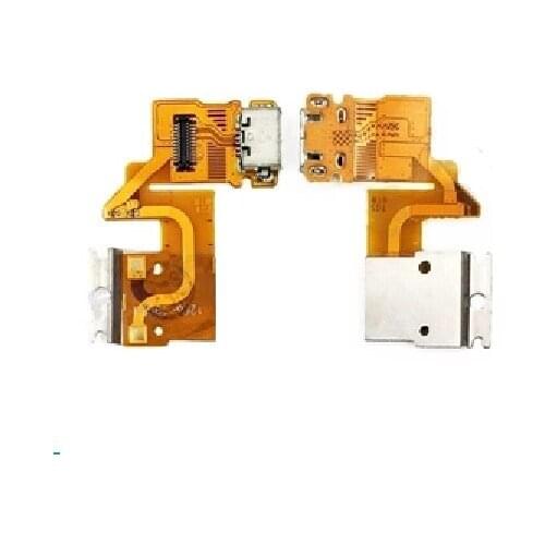 50pcs /lot For Sony for Xperia Tablet Z SGP311 SGP312 USB Charging Port Dock Connector Complete Flex Cable
