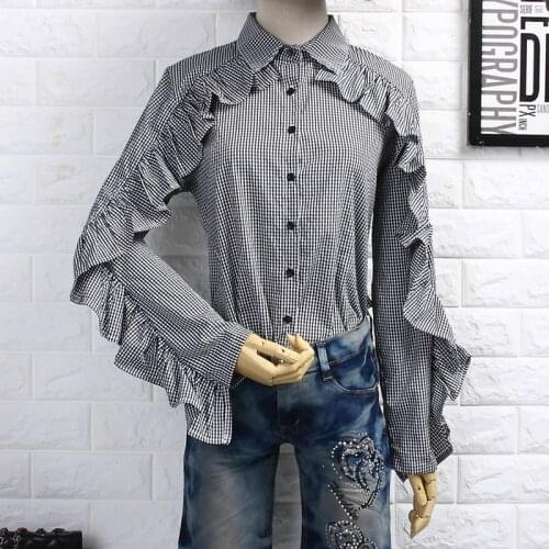 Зеленые блузки ALPHALMODA China At AliExpress