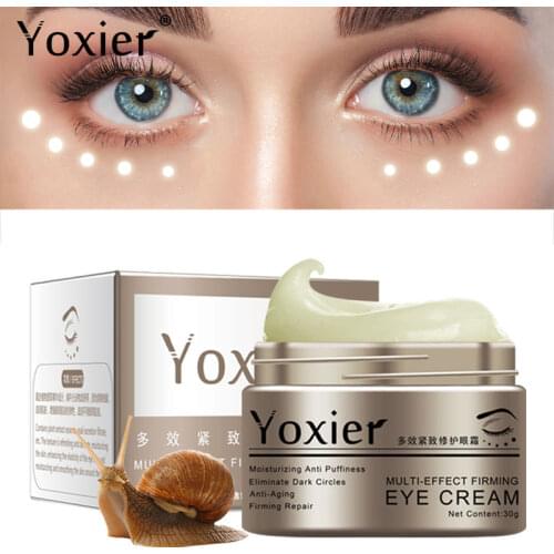 Multi-Effect Firming Eye Cream Anti Wrinkle Fade Dark Circles Improve Eye Bags Anti Puffiness Lifting Anti Aging Eye Skin Care