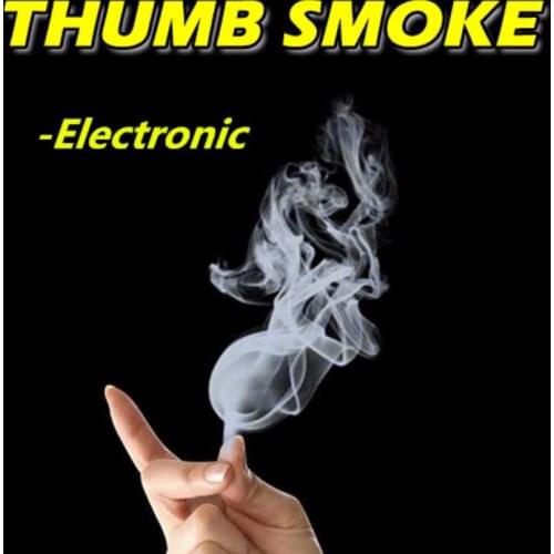 Thumb Smoke Electronic Stage Magic Tricks Illusion Gimmick Magician Classic Magic Toys Close up Magic Props Recharge Accessories