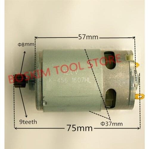 9 Teeth Replacement Motor DC 12V For BOSCH GSR12V GSR12-1 Cordless Drill Driver Batt-Oper Screwdriver