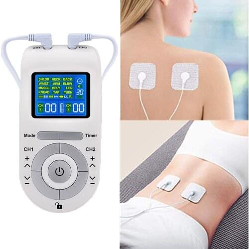 Electronic Physiotherapy Pulse Massager Frequency Device Tens EMS Massager Machine By Therapy Muscle Stimulator Physiotherapy