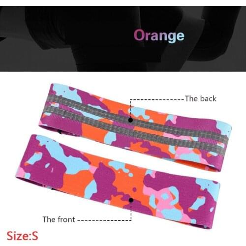 Camouflage Colorful Non Slip Resistance Circle Hip Circle Band Hip Band