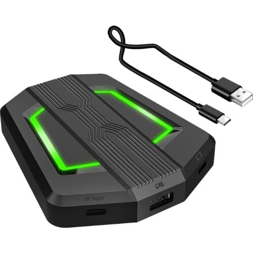 P6 Keyboard Mouse Converter Adapter Gamepad Controller for Switch PS4 PS3 Supports Game Consoles