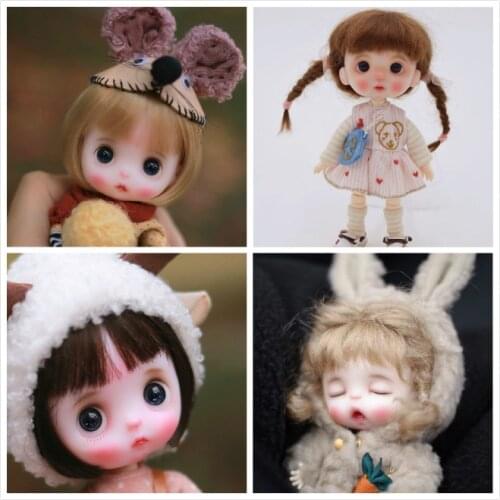 OB11 doll customization 1/8 BJD dolls OB doll DIY polymer clay 2020