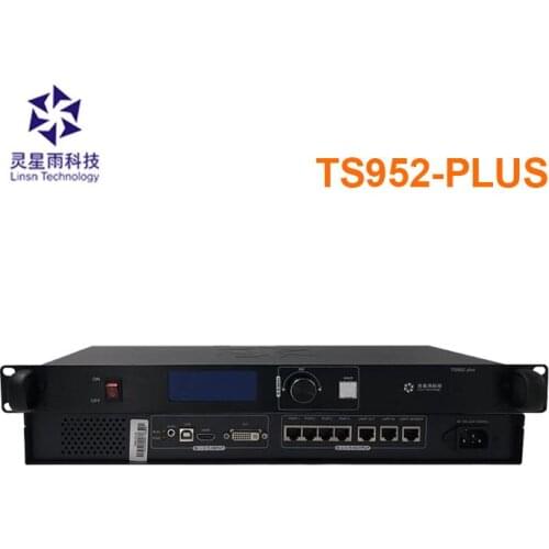 Linsn TS952PLUS with four network output ports full color sender box support 2560x1024 rcg read back function for led screen