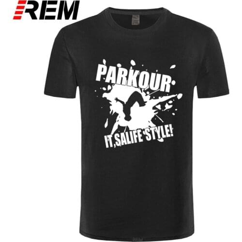 T shirt men Short Sleeve t-shirt cotton shirt 2018 New O-Neck Casual camiseta tshirt clothing brand Parkour Its A Lifestyle