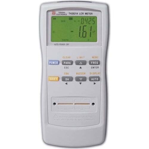 TH2821A inductance Capacitance 10kHz handheld LCR RCL LC Meter