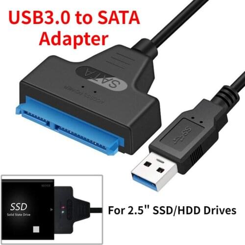 USB 3.0 to SATA Adapter Cable for 2.5" SSD/HDD Drives USB 3.0 to SATA III Converter USB 3.0 External Converter
