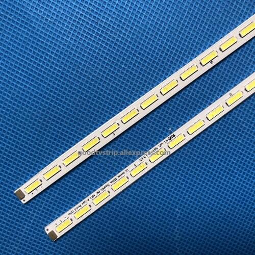 1set=2pcs For LG lnnotek 55inch 7020pkg EMC 40EA R/L-TYPE REV0.0 74.55t21.001 58.55t21.002 LED strip
