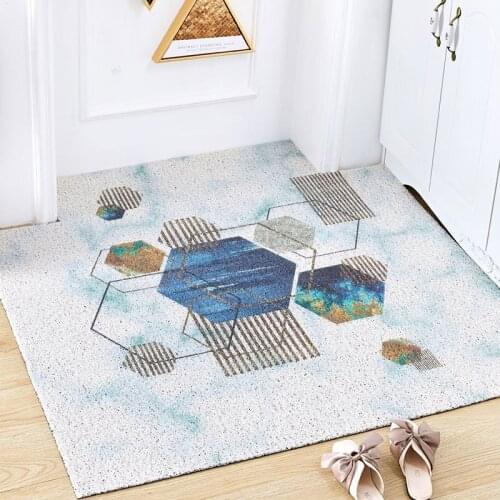 Nordic style Welcome Mats for Front Door Rubber Floor Entrance Rug Carpet Kitchen Mat Door Mat Kitchen Carpet Toilet Rug