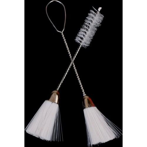 2pcs/lot Double Ended Sewing Machine Cleaning Brush Dust Cleaning Brush Sewing Tools Multi-Functional Tools Brush