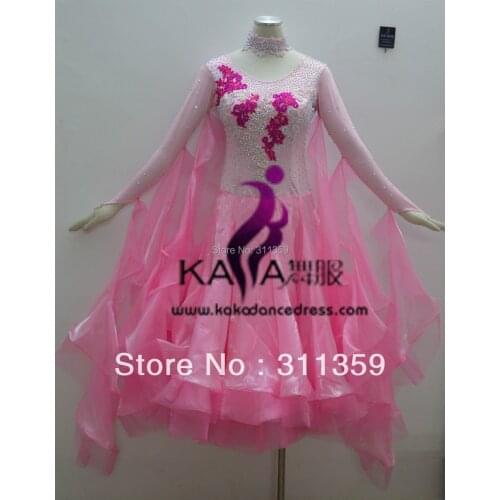 KAKA DANCE B1403,Competition Ballroom Standard Dance Dress,Waltz Dance Competition Dresses,Women,Girls Ballroom Dance Dress