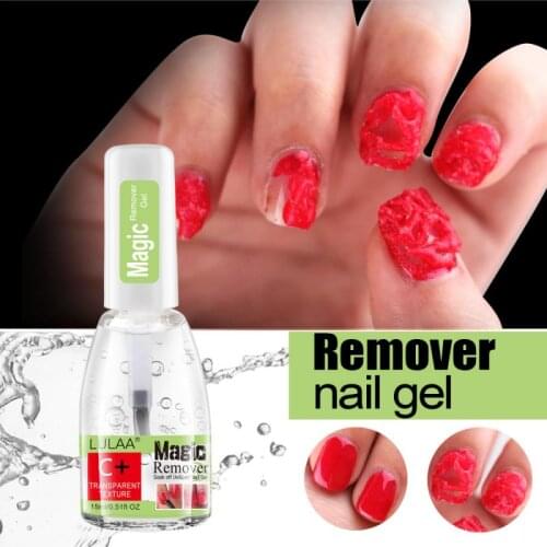 15/8ml Nail Cleaner Magic Nail Polish Remover Burst Remover Soak Fast Healthy Nail Clean Gel Nail Art Soak Off Acrylic Gel TSLM2