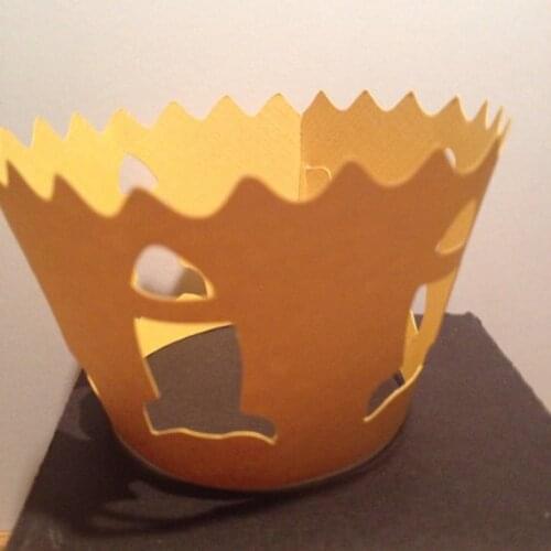 Rocket Ship Cupcake Wrapper wedding Birthday, bridal baby Shower Holiday party cake holders decor choose colors