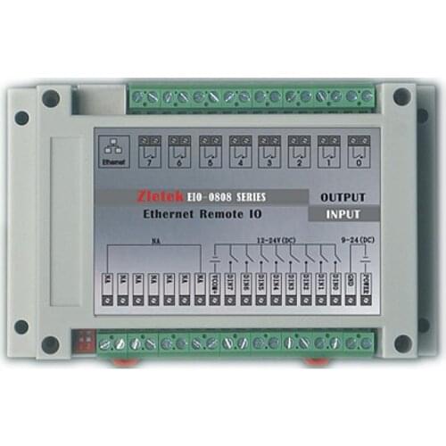 Programmable Ethernet Relay Module, Remote I/O,Network P2P PLC Logic Control, Modbus RTU TCP MQTT HTTP WEB Server, Analog PT100
