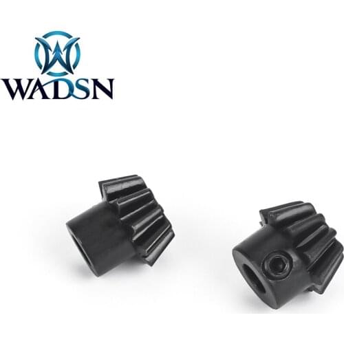 WADSN Airsoft O / D Shape Motor Pinion Gear Steel For Geartbox Ver.2/3 Shooting AEG Motor Paintball Accessories