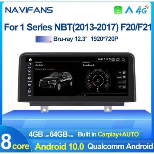 Android 10 Qualcomm System 4G LTE DSP GPS For For BMW F30/F31/F34/F20/F21/F32/F33/F36 Car Multimedia Radio Player 4G RAM 64G ROM