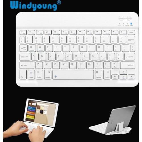 Slim Mini Bluetooth Wireless Keyboard For Android Tablet iPad Apple iPhone Smart Phone IOS Windows Universal Ergonomic Keyboard