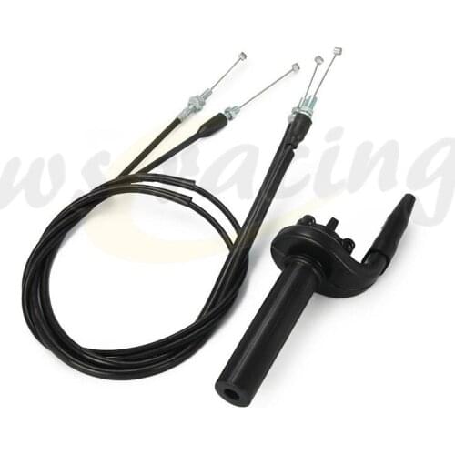 Motorcycle Handlebar Twister Throttle Tube Pull Push Cable For Yamaha Kawasaki Honda KTM Suzuki YZ WR426F YZ250F WR450F