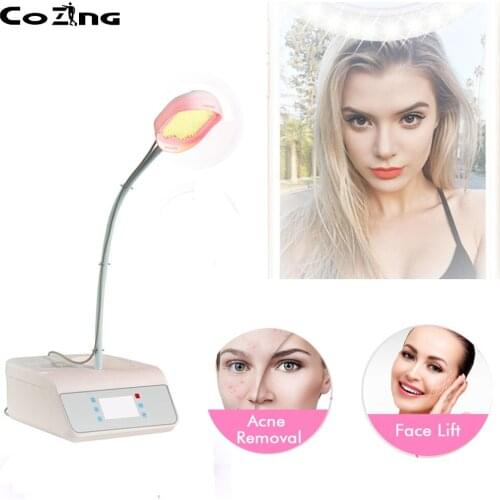 Acne Led Light Skin Wrinkle Removal Machine Durable Soft Scar Remover Device Blue Light Therapy Device Massage Relax and Body Pa