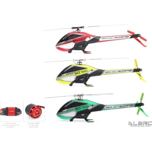 ALZRC Devil 380 FAST RC Helicopter Kit Version with electronic equipment