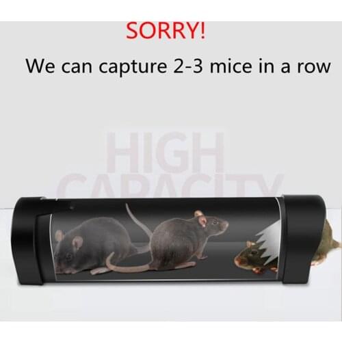 1Pcs Mousetrap Mouse Repeller Live Rat Mouse Trap Household Indoor Rodent Repellent Cage Fully Automatic Rat Trap Rodent Catcher