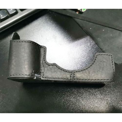 A7C Bodysuit Handmade Genuine Leather Camera Case Half Bag For sony Alpha a7c