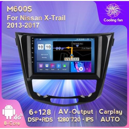 MEKEDE Car Multimedia Video Player for Nissan X-Trail Xtrail X Trail 3 T32 2013-2017 Radio GPS Navigation Built-in Caplay Auto