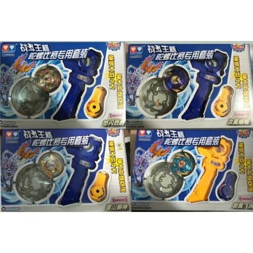Beyblade Battle King Ex Suit Blood Wing Bat Nujiang Spirit Dolphin Desk Spinning Top Toy Anxiety and Stress Relief With Launcher
