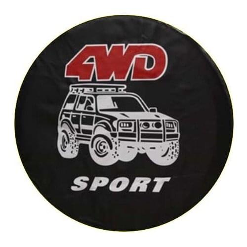 16" PVC tire cover Car spare wheel cover Spare tire cover