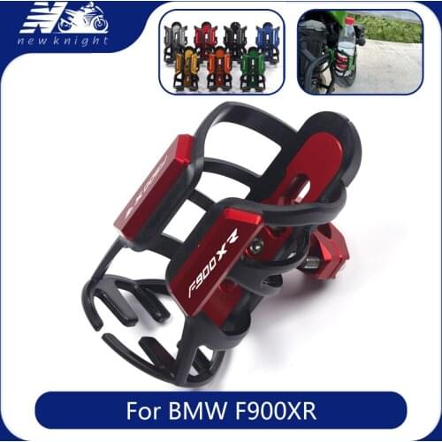 For BMW F900XR F900 XR Motorcycle Accessories CNC Aluminum Beverage Water Bottle Drink Thermos Cup Handlebar Bumper Holder