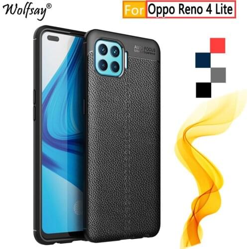 For Oppo Reno 4 Lite Case For Oppo Reno 4 Lite Bumper Fashion Rubber Housings Bumper Silicone Case For Oppo Reno 4 Lite Cover