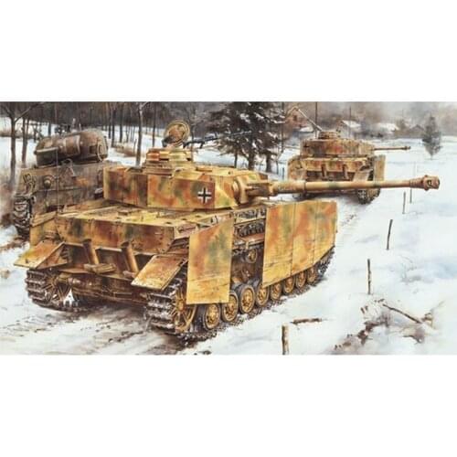 DRAGON 6556 1/35 Pz.Kpfw.IV Ausf.J Mid Production 1944 [Bonus:Magic Track] - Scale model Kit