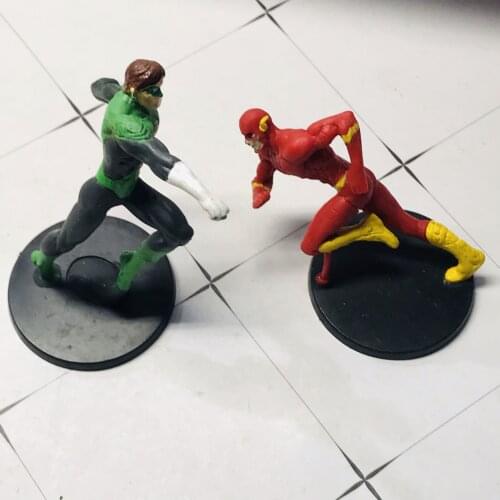 DC Comics Green Lantern The Flash Running Series Action Figure Model Ornaments Toys