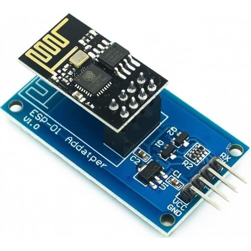 ESP8266 ESP-01 ESP01 Serial Wireless WIFI Module For Arduino Transceiver Receiver Adapter Board Raspberry Pi UNO R3 One 3.3V 5V