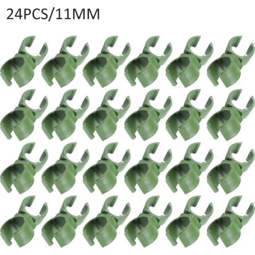 24pcs Climbing Plant Support Tools Plastic Coated Deformable Climbing Plant Frame Trellis Supplies