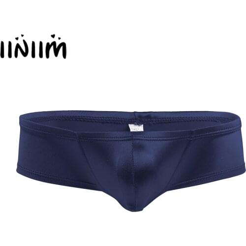 Men Jockstrap Lingerie Sexy Sissy Wetlook Underpants Elastic Penis Pouch Underwear Micro G-string Biniki Briefs Gay Male Panties