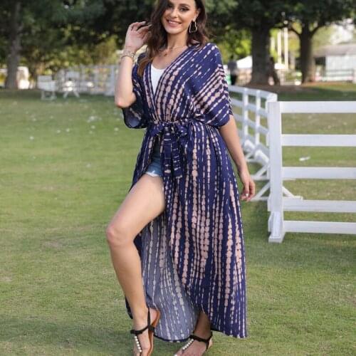 Bikini Cover up Belt Kimono Mujer Verano Beachwear Tunic for Beach Pareo Swimsuit Cover up Kaftan Sarong Bathing Suit Cover-ups