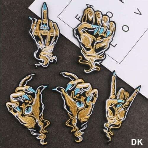 New Arrival 10 pcs Embroidered Patches Iron Sew On Jeans Coat Tshirt Bag Shoe Hat Decor Repair Motif Emblem Accessory Diy