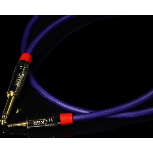 KGR real guitar musical instrument sound box cell phone convert 3.5 to 6.5 to connect the cable to the small audio cable