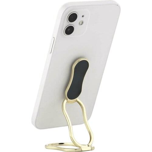 Universal Phone Finger Ring Holder Kickstand Foldable Ultra-Thin Cell Phone Back Grip Stand foriPhone iPad Tablets New Wholesale