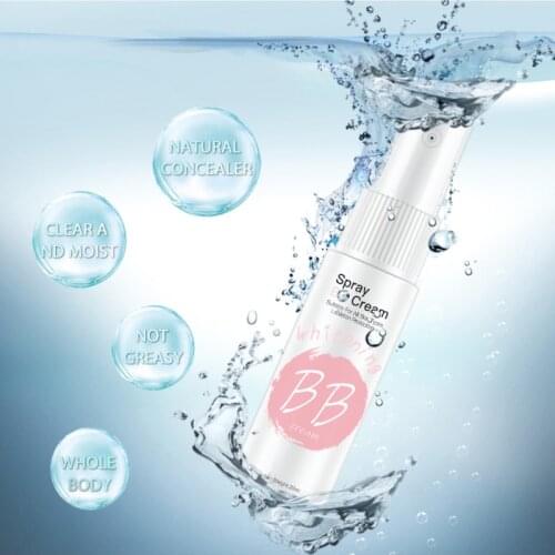 Waterproof Concealer Moisturizing Cream BB Cream Whitening Mild Makeup Spray Lazy Beauty Cosmetic Brighten Face Base Tone Spray