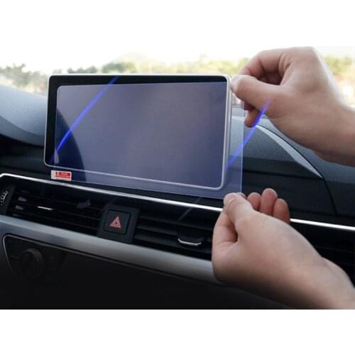 For Audi A4 B9 S4 A5 S5 Q5 2016-2019 Tempered Glass Car GPS Navigation Screen Protector Display Film LCD Sticker Accessories