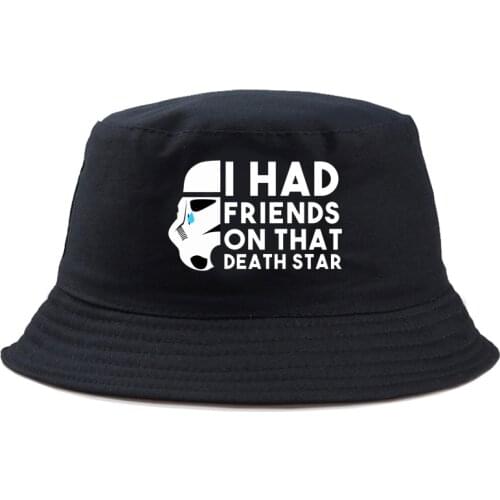 Disney Star wars Bucket Hat men Cotton Fishing Hunting Cap Outdoor Beach Fisherman Panama Womens Bucket Hat