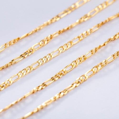 2018 Hot sale chain S925 Silver color 1 pcs 2mm 16-30 inch 3:1 necklace, for men gold necklace Silver color necklace N20-1