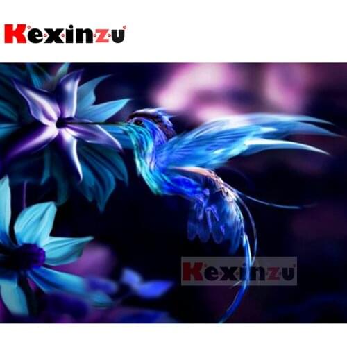 5D diy Diamond painting-Crystal bird-Cross Stitch Full circular Rhinestone Pictures Diamond Embroidery Patchwork Needlework Y10